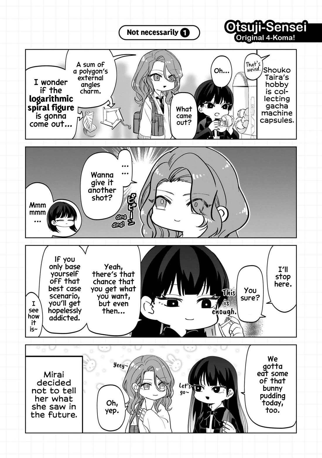 The Gals Who Always Say Insane Things: My Daily Life at a Private Paranormal High School Chapter 9.5 page 13 - Chapter 9.5: Volume 1 Extras