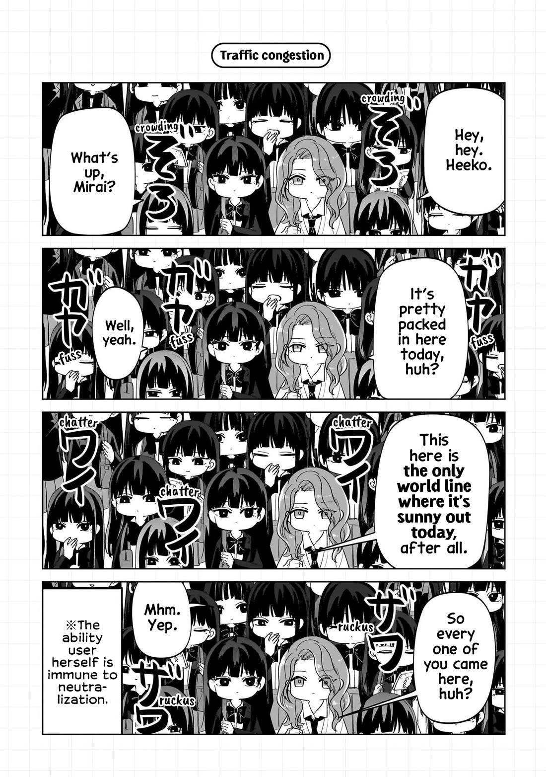 The Gals Who Always Say Insane Things: My Daily Life at a Private Paranormal High School Chapter 9.5 page 8 - Chapter 9.5: Volume 1 Extras