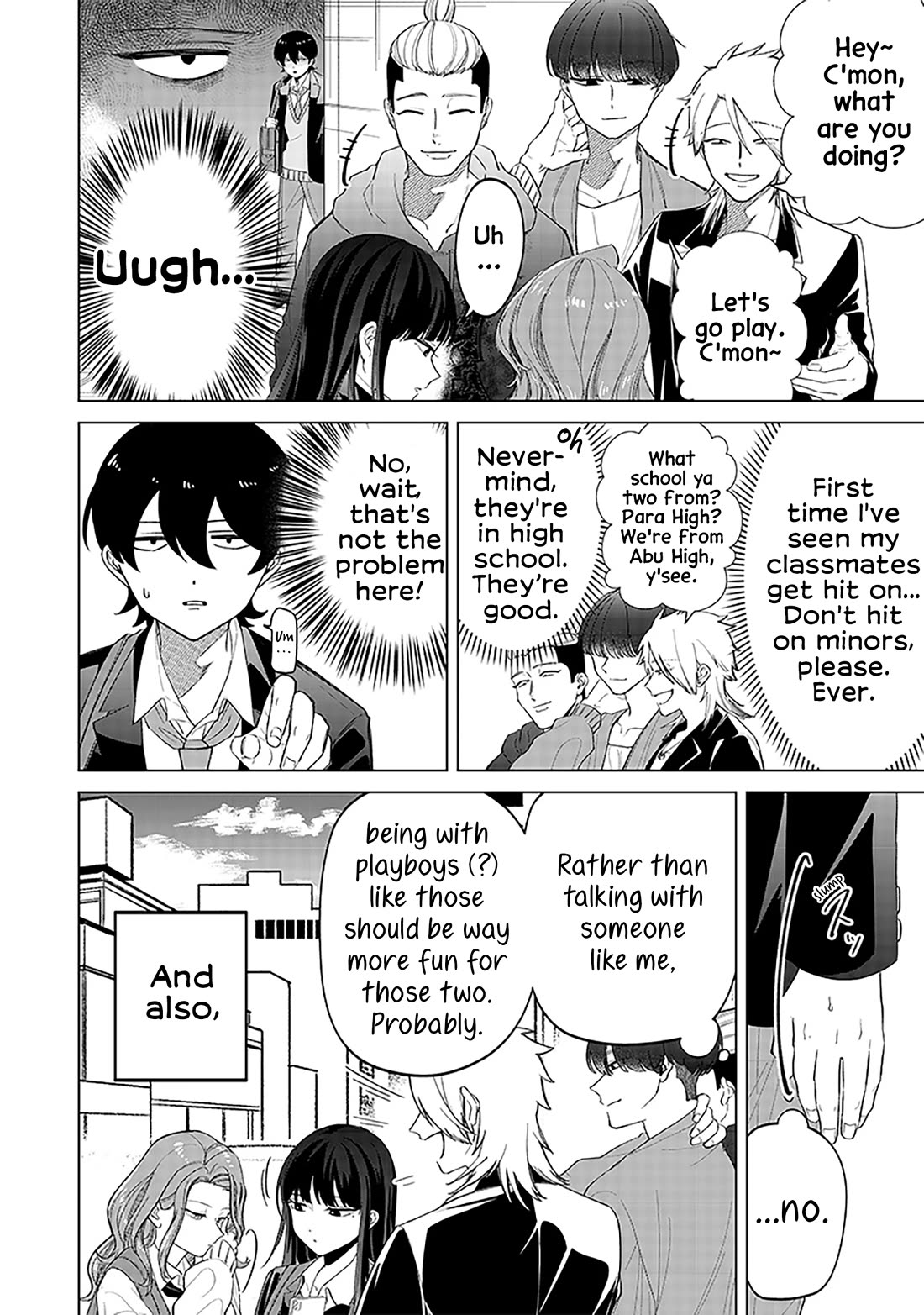 The Gals Who Always Say Insane Things: My Daily Life at a Private Paranormal High School Chapter 9 page 12 - Chapter 9: Shining a little kinda deal