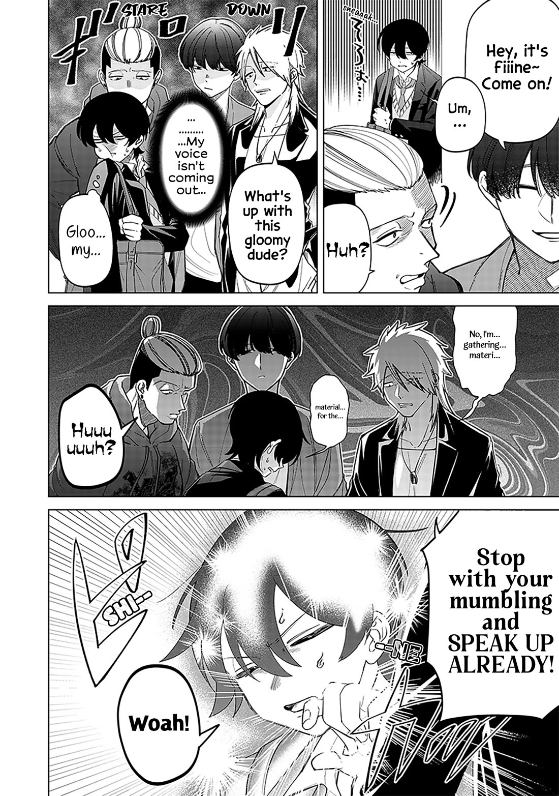 The Gals Who Always Say Insane Things: My Daily Life at a Private Paranormal High School Chapter 9 page 14 - Chapter 9: Shining a little kinda deal