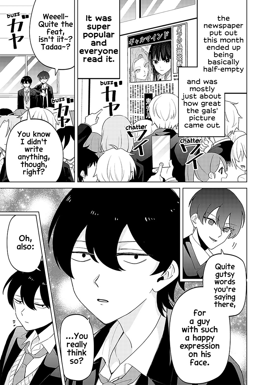 The Gals Who Always Say Insane Things: My Daily Life at a Private Paranormal High School Chapter 9 page 21 - Chapter 9: Shining a little kinda deal