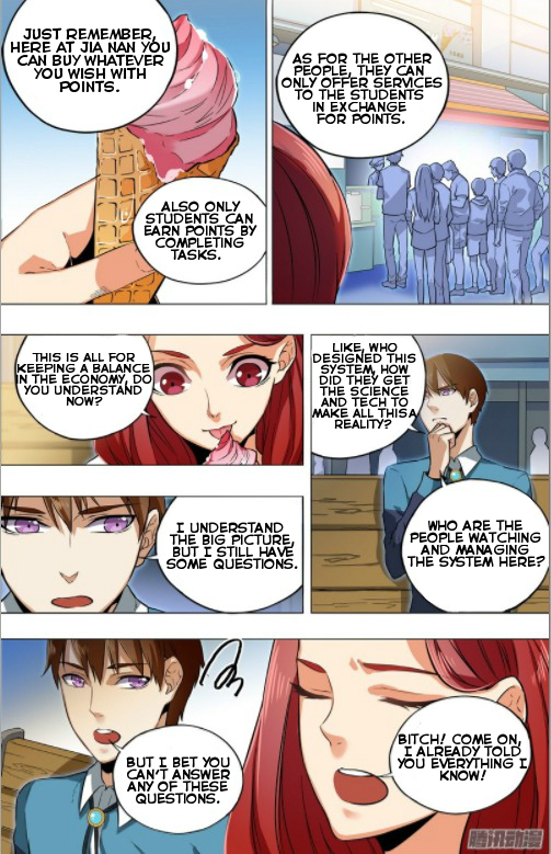 The Game of Points Chapter 3 page 8 - Chapter 3