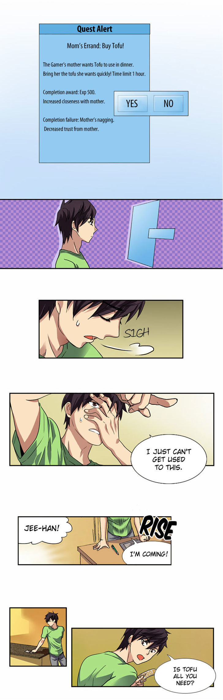 The Gamer Chapter 1 page 10 - Chapter 1