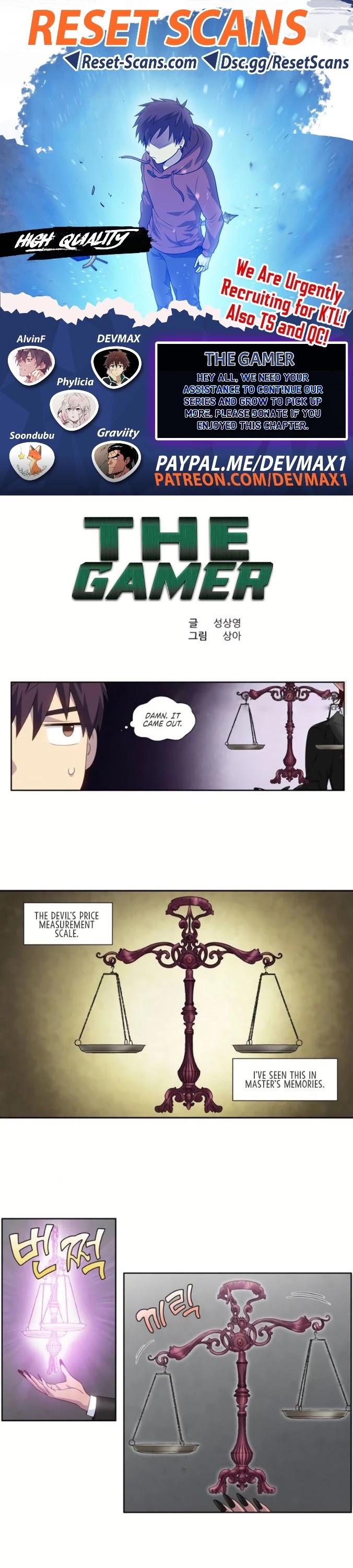 The Gamer Chapter 370 page 1 - Chapter 370: Season 5 Ch21