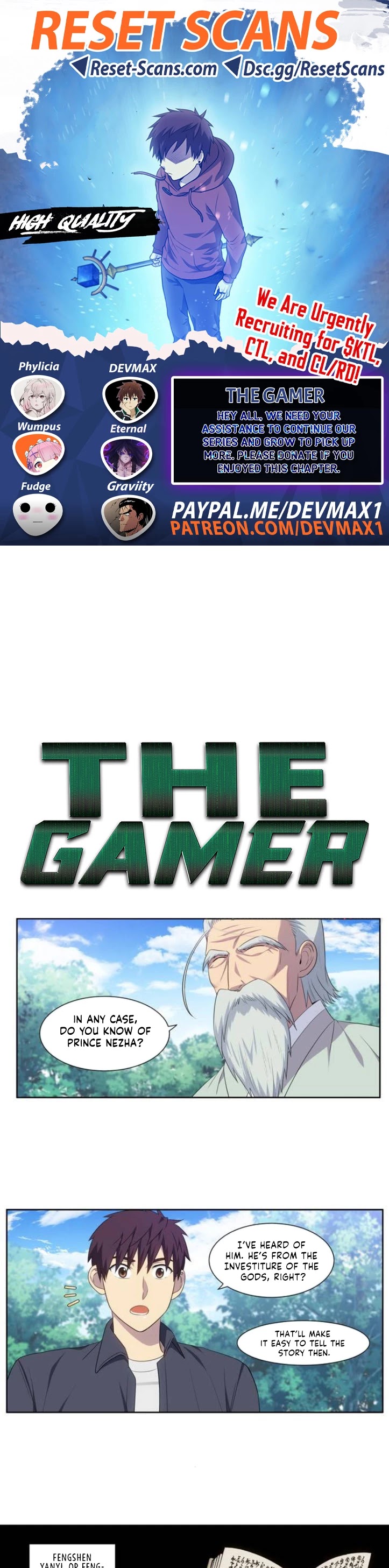 The Gamer Chapter 377 page 1 - Chapter 377: S5: 28