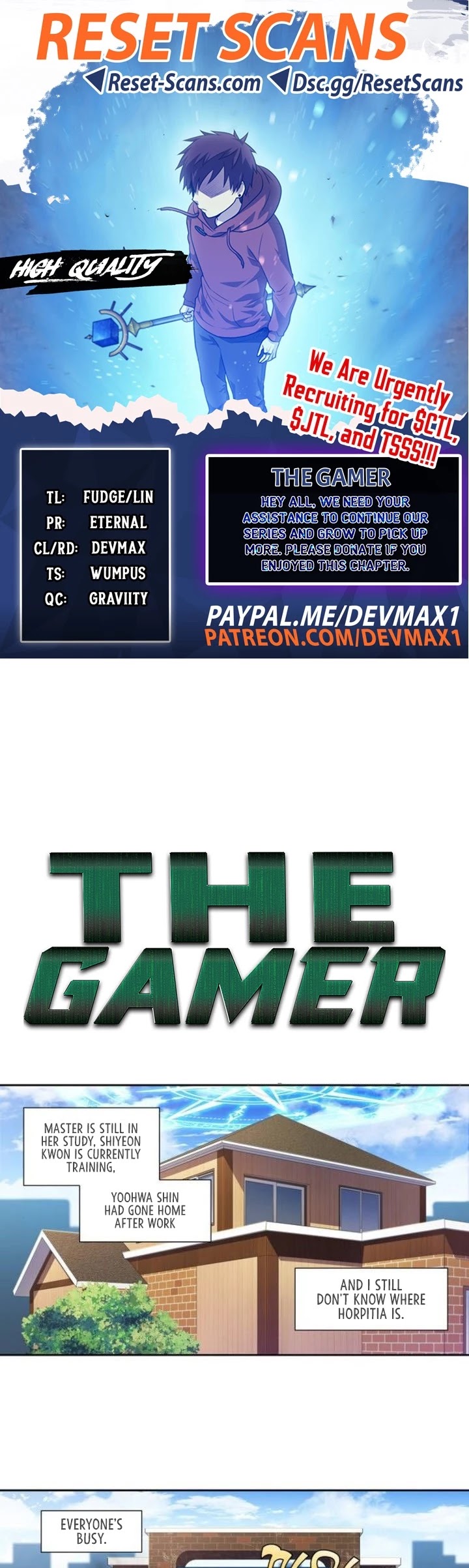 The Gamer Chapter 380 page 1 - Chapter 380: S5: 31