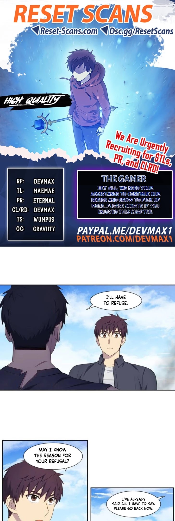 The Gamer Chapter 383 page 1 - Chapter 383: S5: 34
