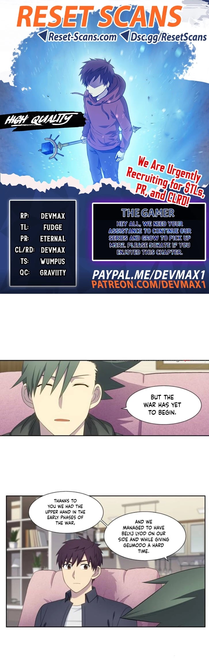 The Gamer Chapter 384 page 1 - Chapter 384: S5: b35