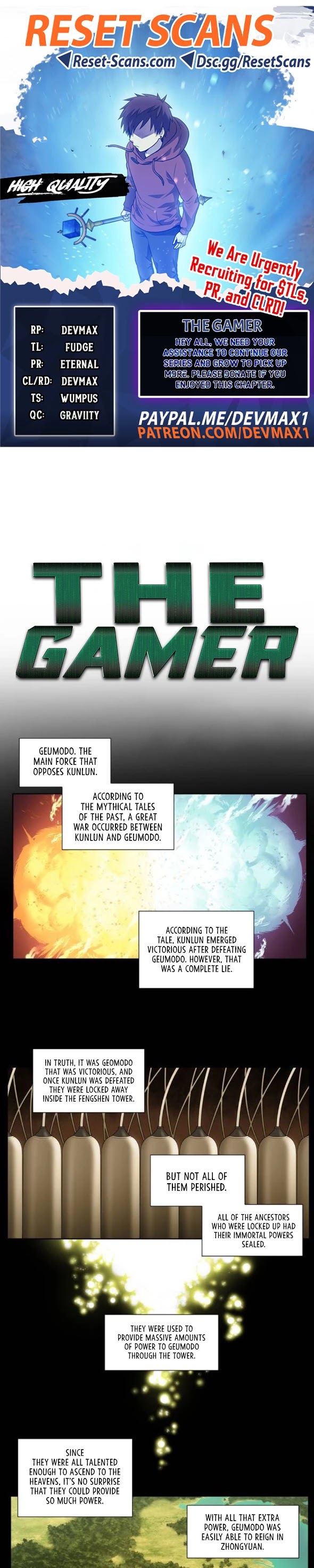 The Gamer Chapter 385 page 1 - Chapter 385: S5: 36