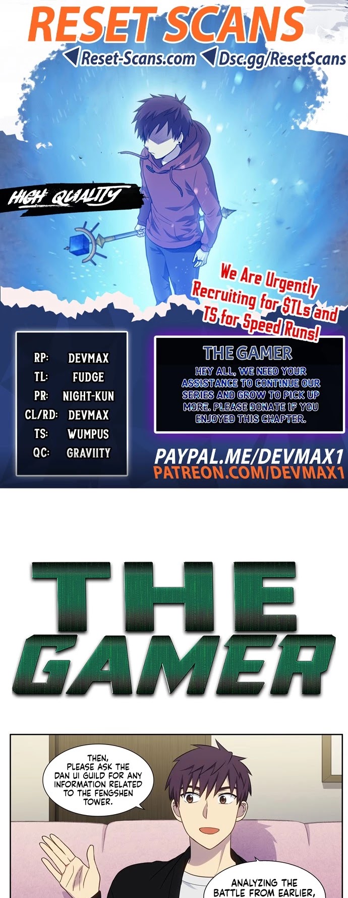 The Gamer Chapter 392 page 1 - Chapter 392: S5: 43