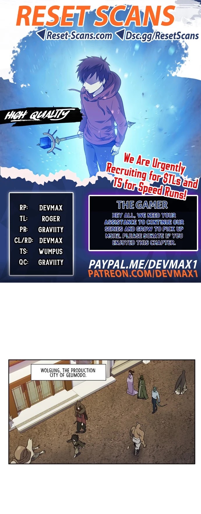 The Gamer Chapter 393 page 1 - Chapter 393: S5: 044
