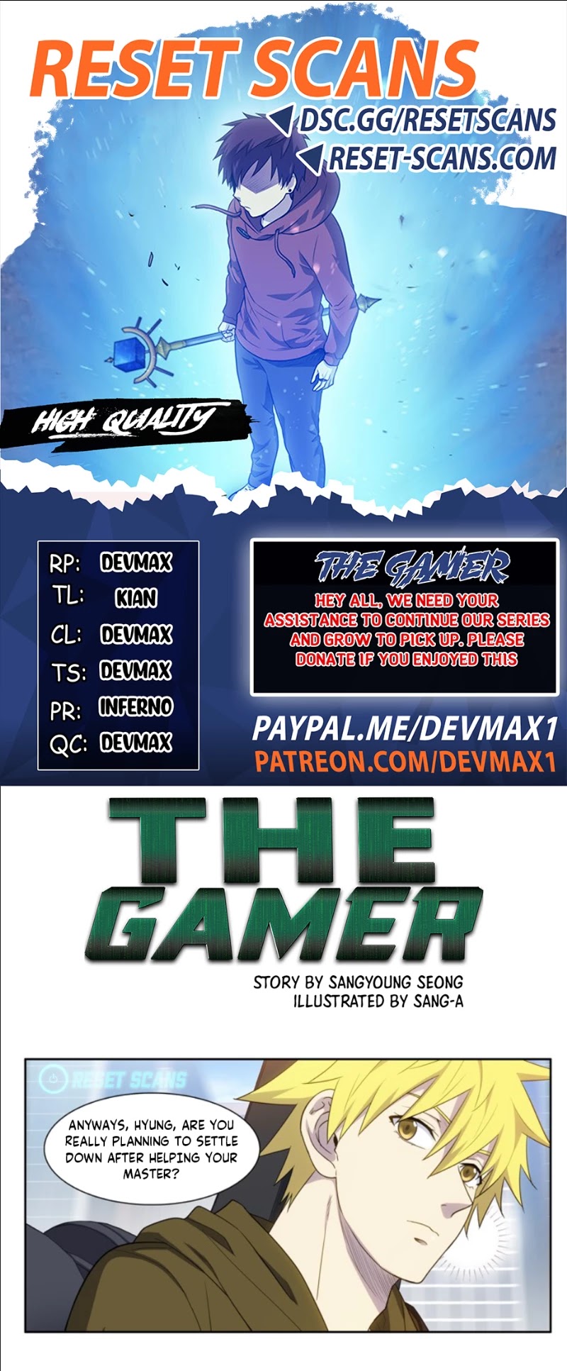 The Gamer Chapter 416 page 1 - Chapter 416: S5-067