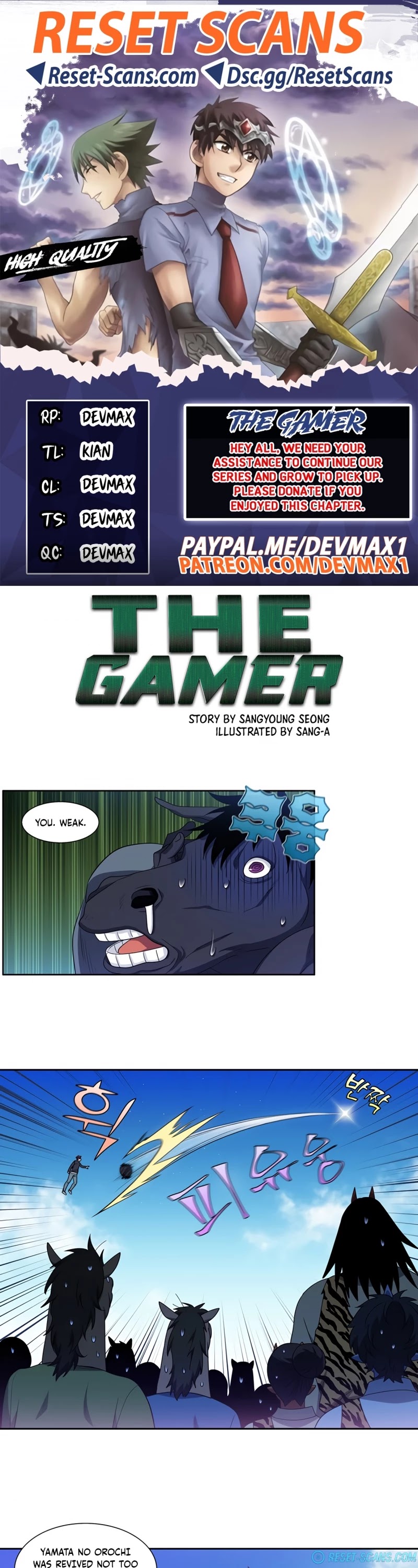 The Gamer Chapter 431 page 1 - Chapter 431: S5-082 (Season 5 Finale)