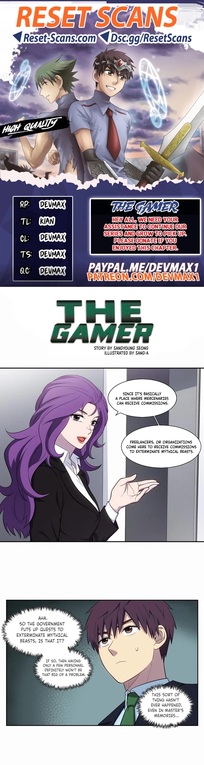 The Gamer Chapter 439 page 1 - Chapter 439: S6-008
