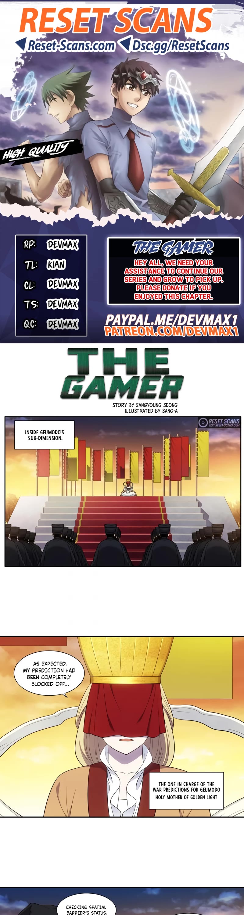 The Gamer Chapter 446 page 1 - Chapter 446: S6-015