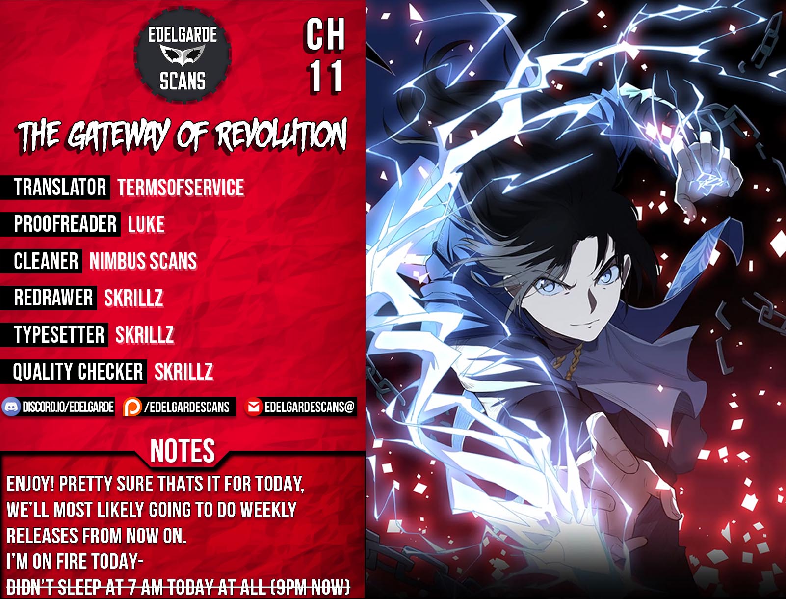 The Gateway of Revolution Chapter 11 page 1 - Chapter 11: Borrowing The Wine Banner