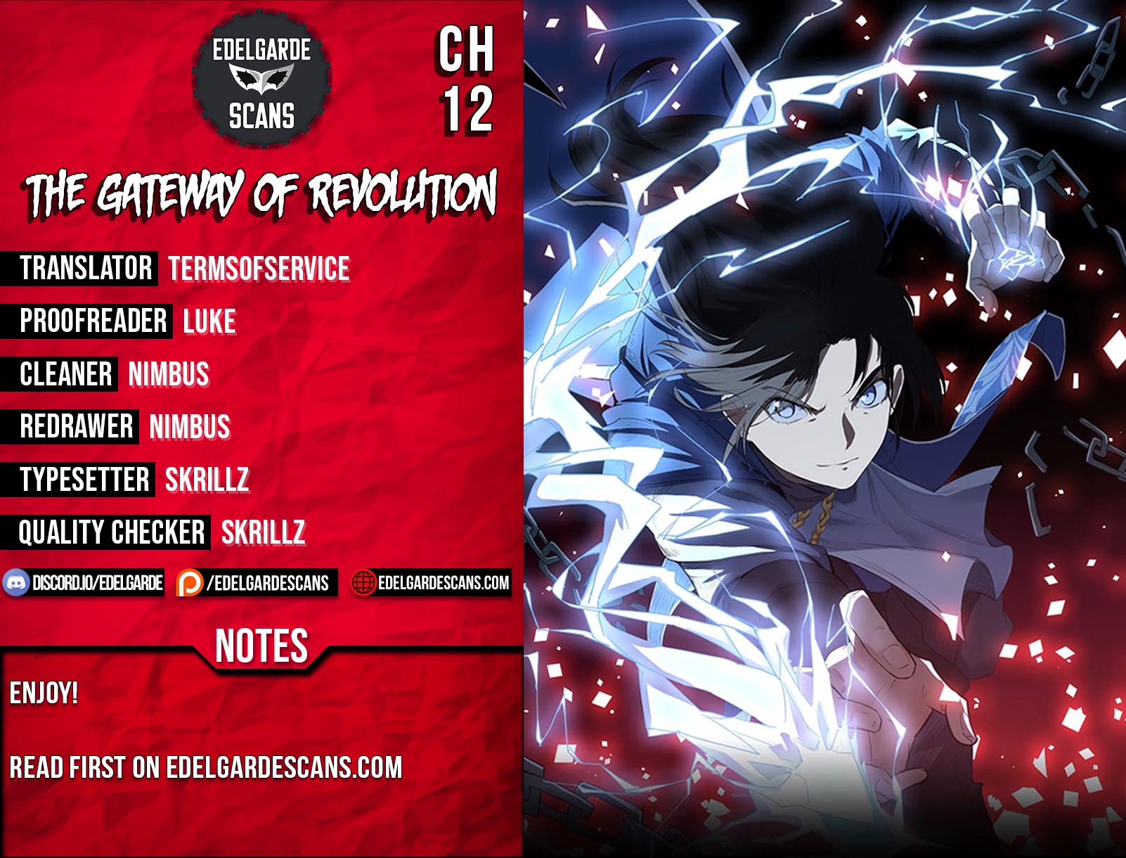 The Gateway of Revolution Chapter 12 page 1 - Chapter 12: Toothpick