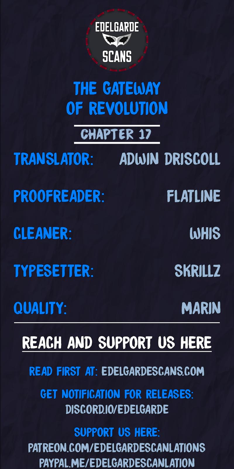The Gateway of Revolution Chapter 17 page 1 - Chapter 17: The Six Month Bet