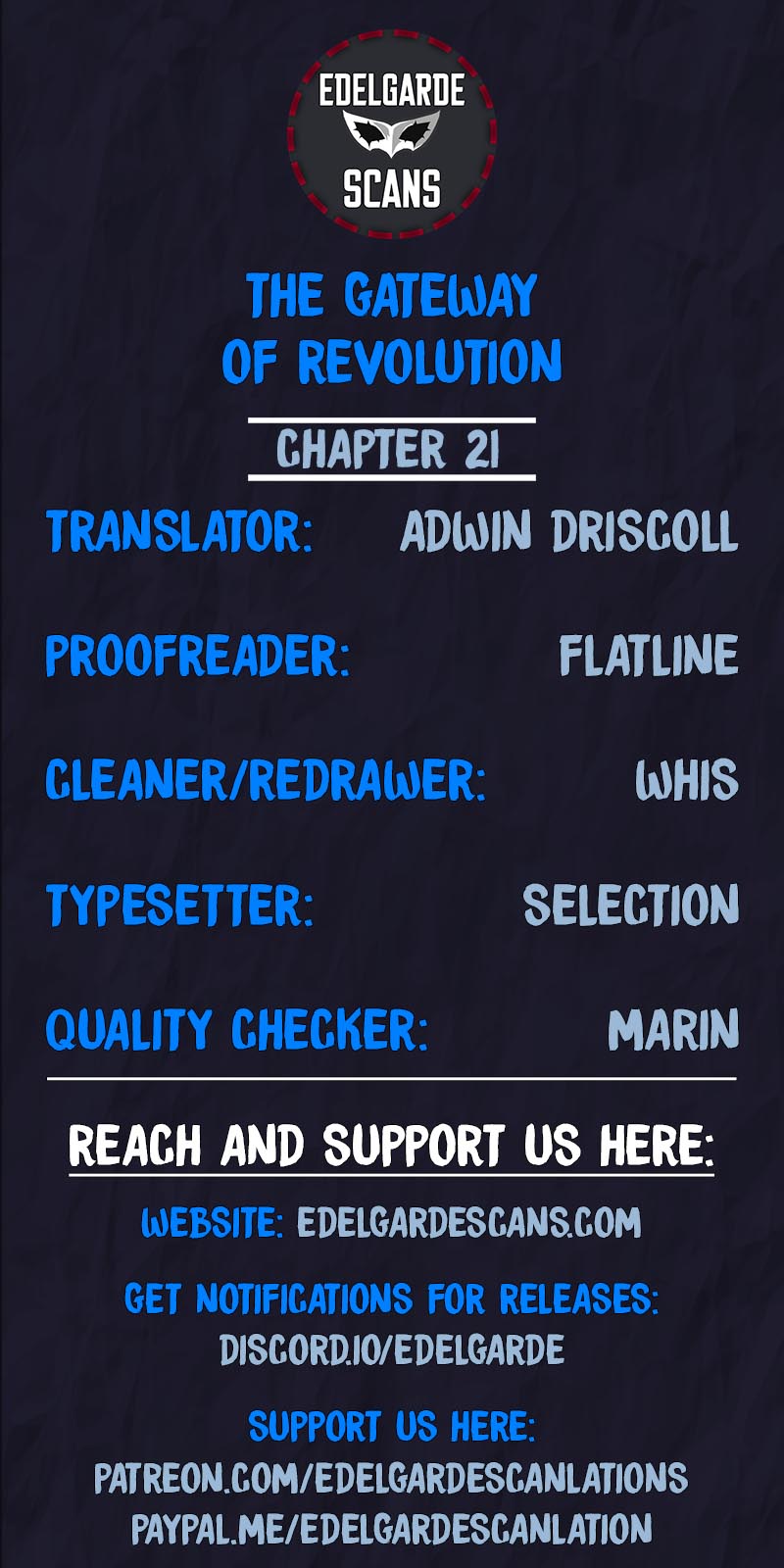 The Gateway of Revolution Chapter 21 page 1 - Chapter 21: Blood Cultivator