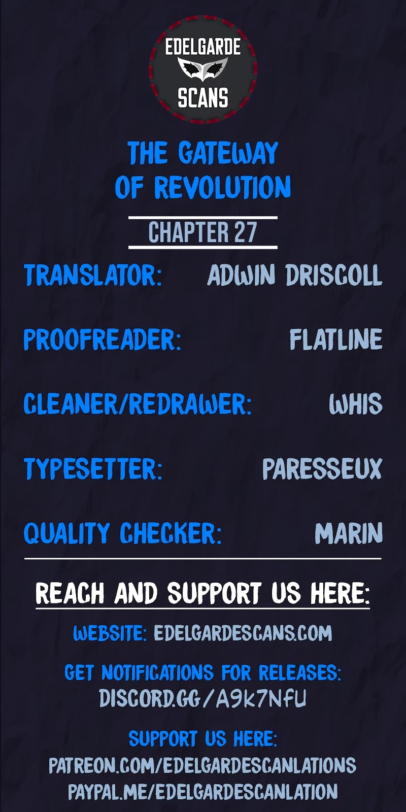 The Gateway of Revolution Chapter 27 page 1 - Chapter 27: Chen Zhou's Commitment