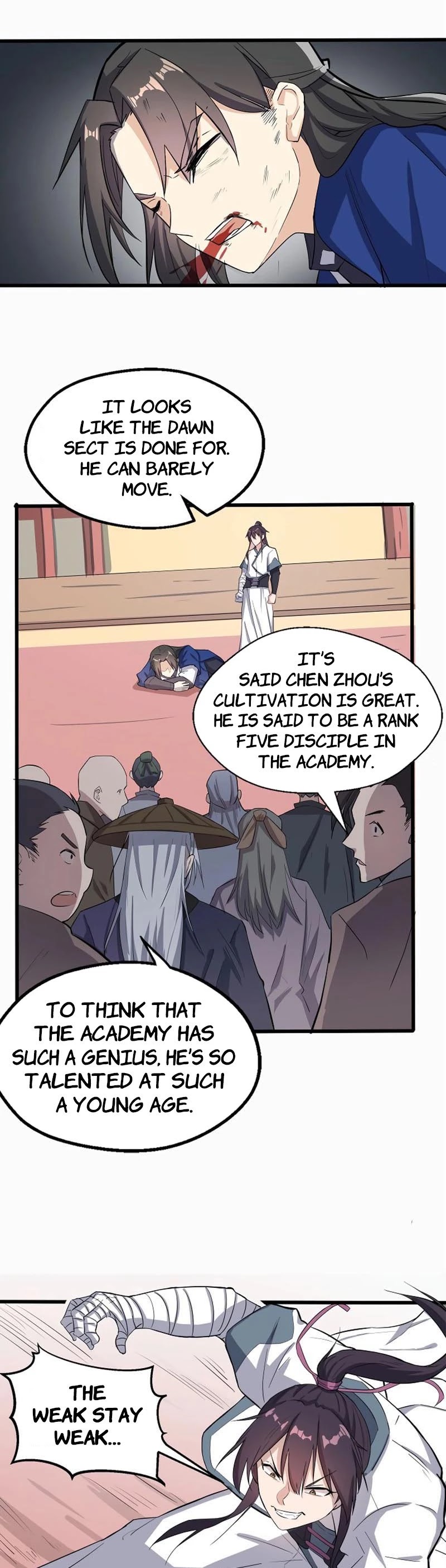 The Gateway of Revolution Chapter 32 page 4 - Chapter 32: An Zheng vs Chen Zhou (II)