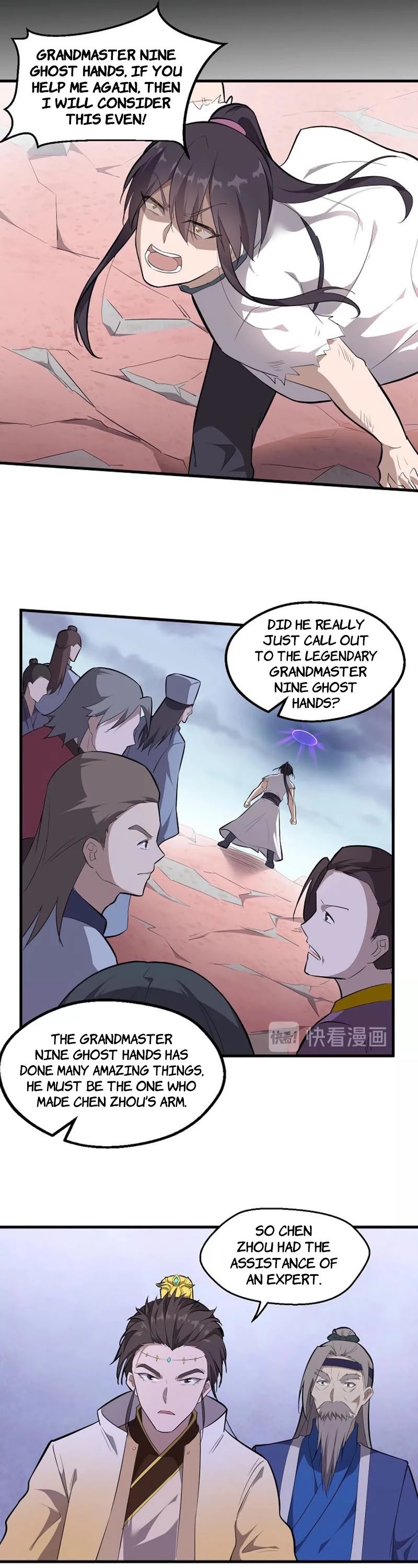The Gateway of Revolution Chapter 34 page 6 - Chapter 34: Grandmaster Nine Ghost Hand
