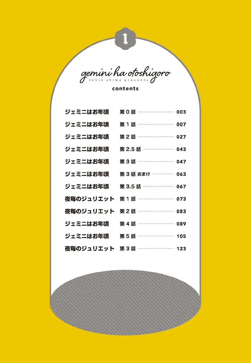 The Gemini are My Age Chapter 0 page 4 - Chapter 0: Gemini wa Otoshigoro 0