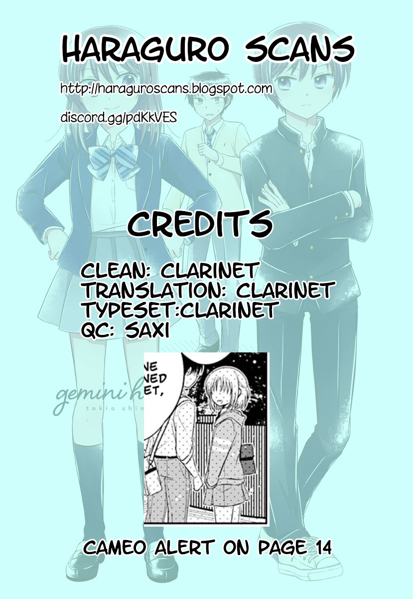 The Gemini are My Age Chapter 4 page 17 - Chapter 4: Gemini wa Otoshigoro 4