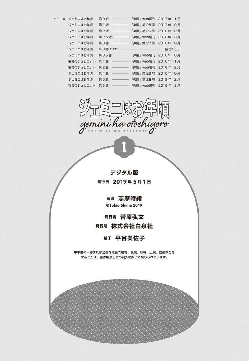 The Gemini are My Age Chapter 5.1 page 20 - Chapter 5.01: Yogoto no Juliet 3
