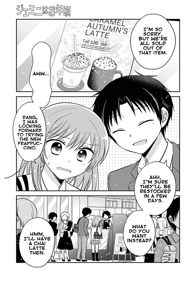 The Gemini are My Age Chapter 6 page 1 - Chapter 6: Gemini wa Otoshigoro 6