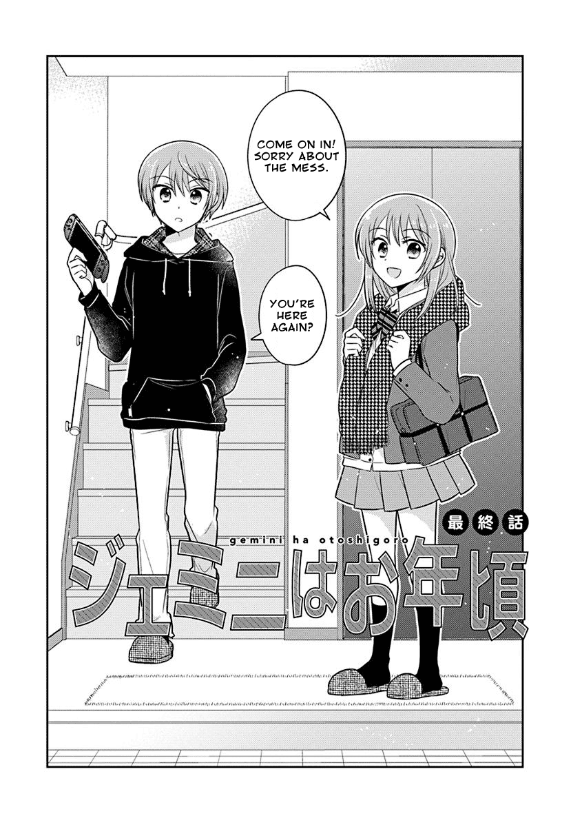 The Gemini are My Age Chapter 9 page 2 - Chapter 9: Gemini wa Otoshigoro 9