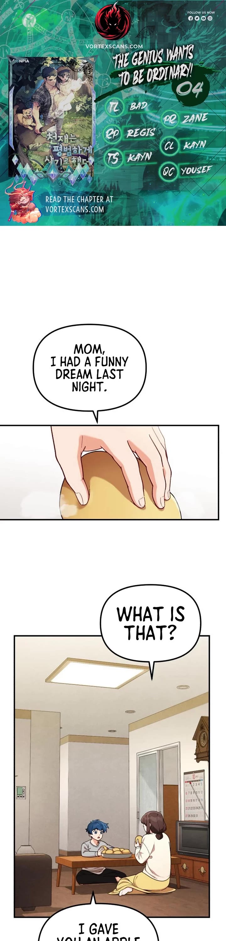 The Genius Wants to be Ordinary! Chapter 5 page 1 - Chapter 5