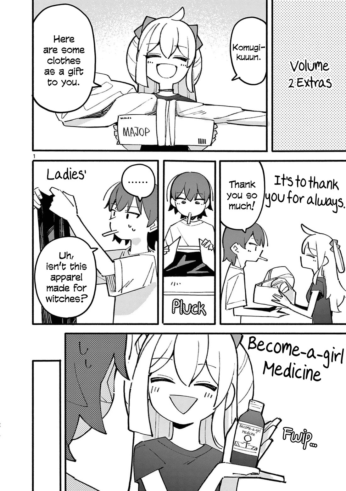The Genius Witch Lost MP Chapter 34.5 page 1 - Chapter 34.5: Volume 2 Extras