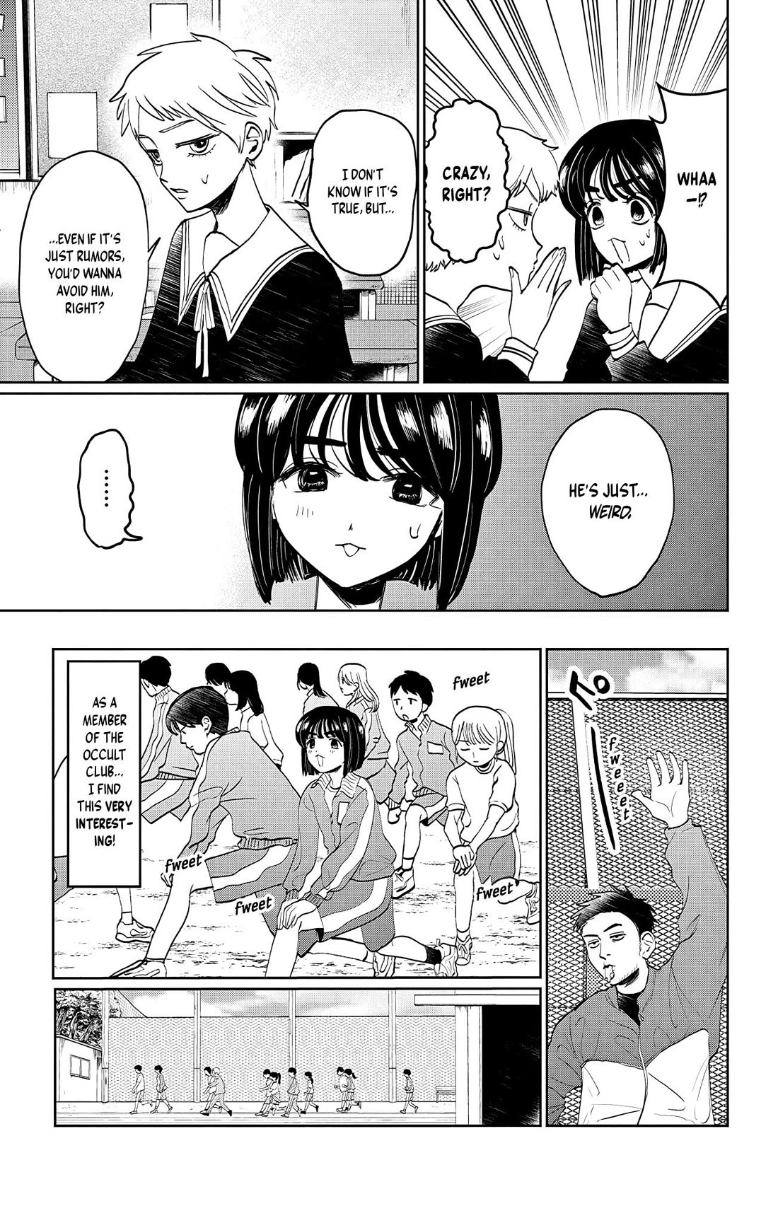 The Ghost Doesn't Show Up. Chapter 1 page 15 - Chapter 1: The Suspicious Transfer Student