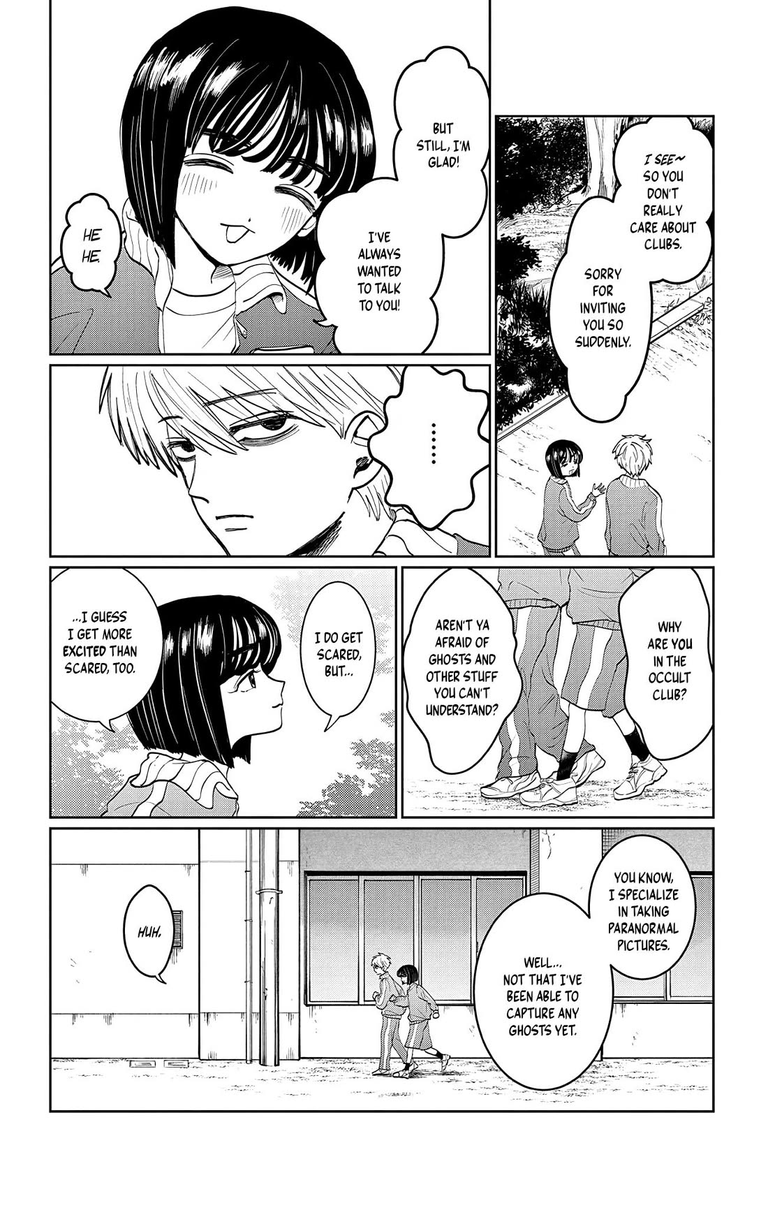 The Ghost Doesn't Show Up. Chapter 1 page 18 - Chapter 1: The Suspicious Transfer Student