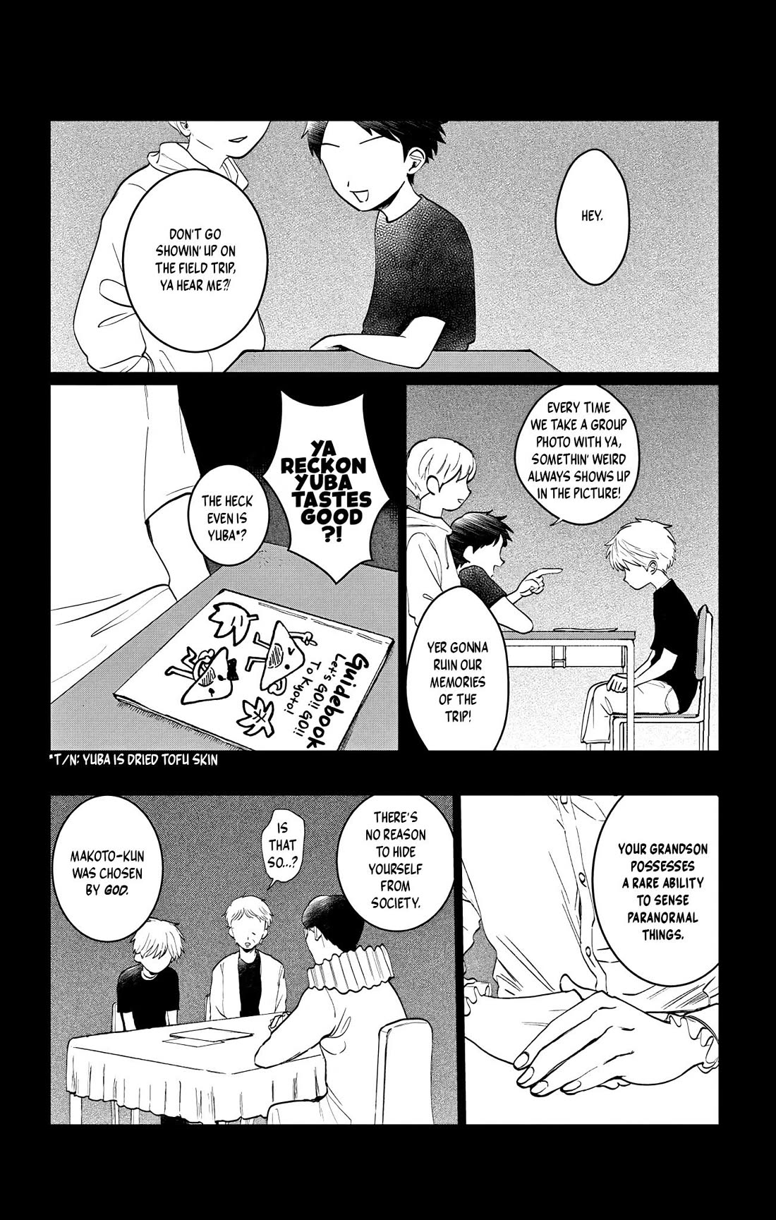 The Ghost Doesn't Show Up. Chapter 1 page 32 - Chapter 1: The Suspicious Transfer Student