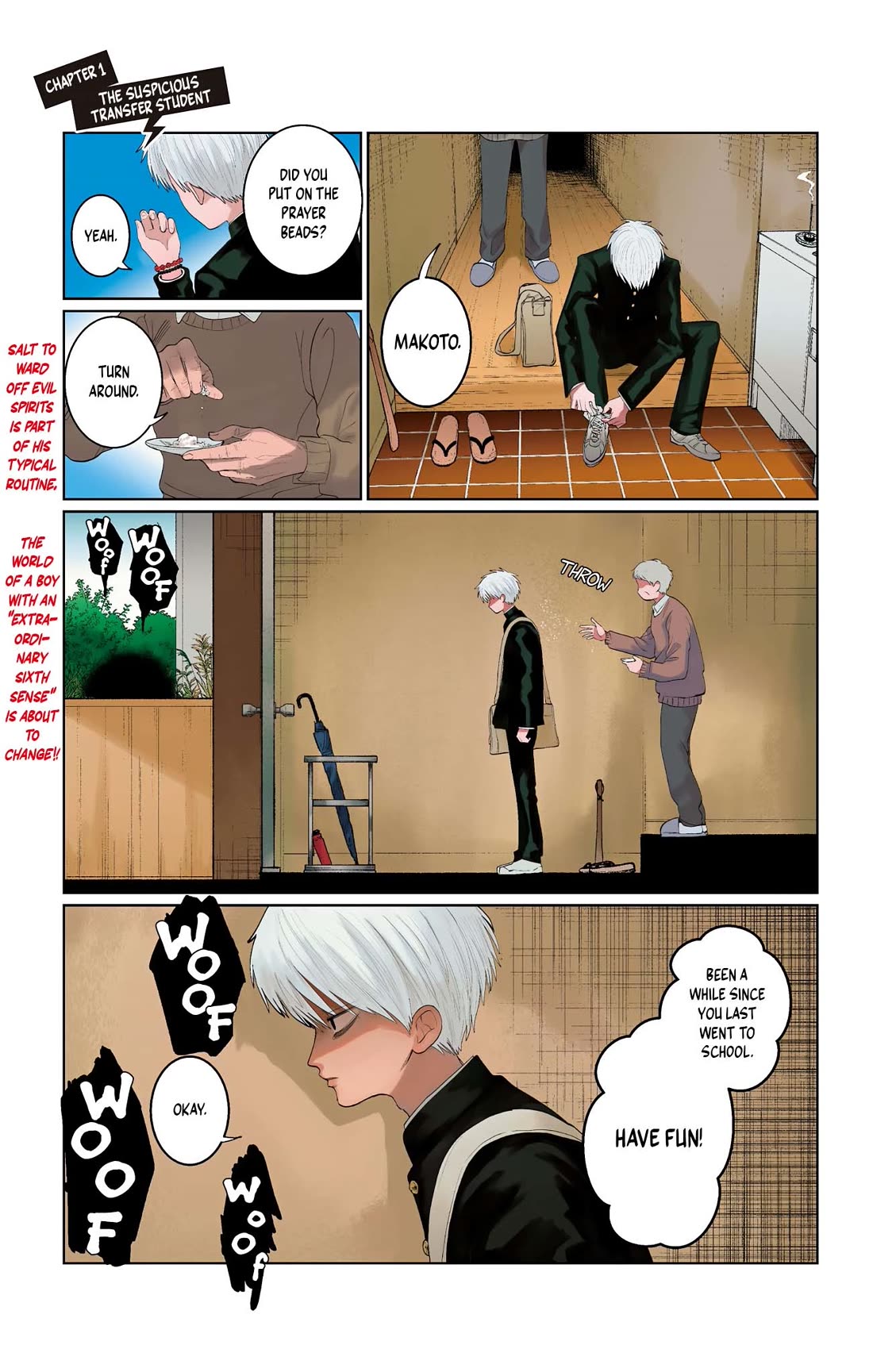 The Ghost Doesn't Show Up. Chapter 1 page 7 - Chapter 1: The Suspicious Transfer Student