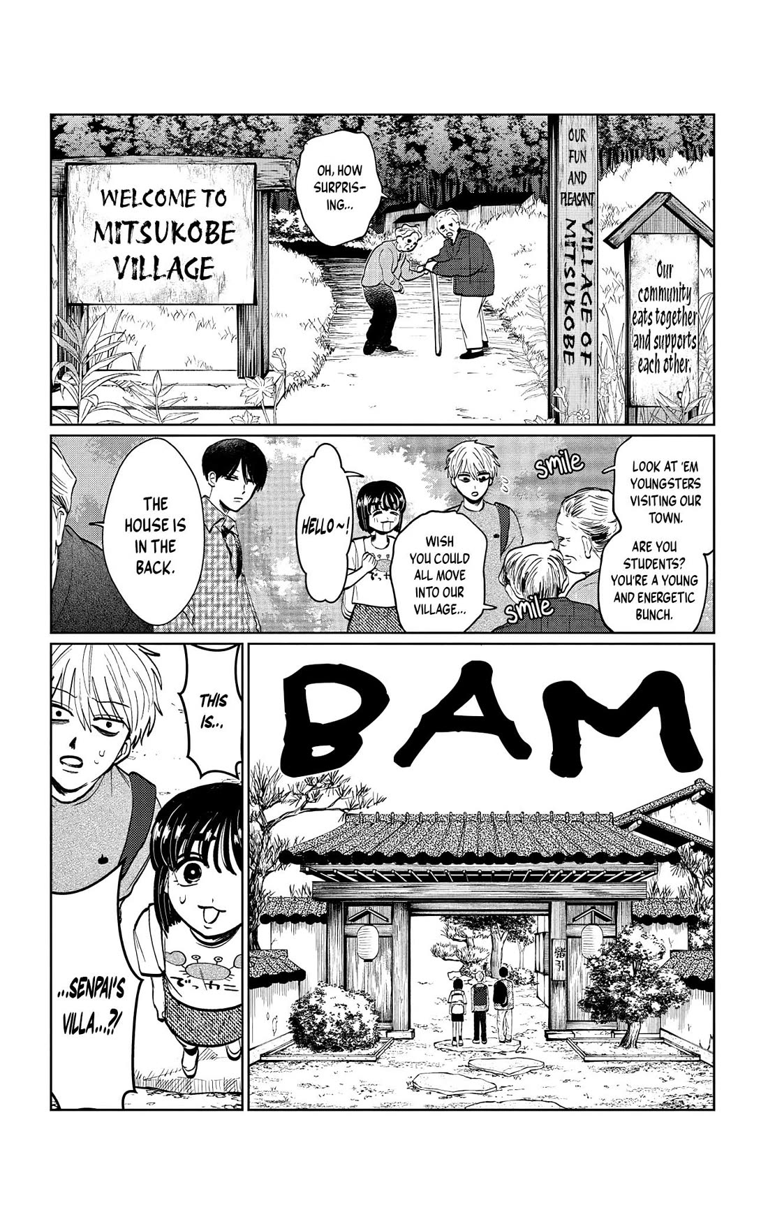 The Ghost Doesn't Show Up. Chapter 12 page 6 - Chapter 12: Welcome To The Village Of Mitsukobe