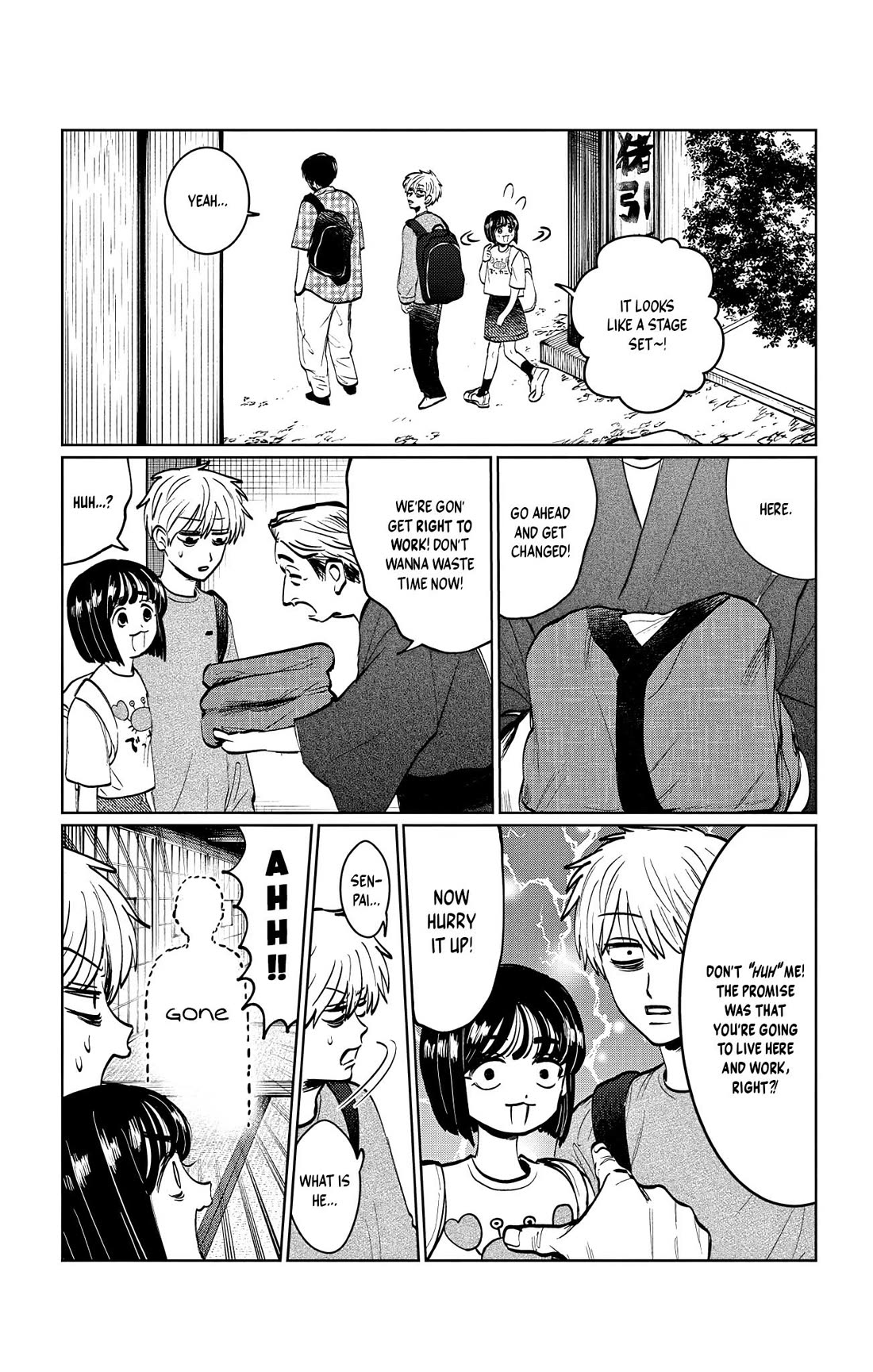 The Ghost Doesn't Show Up. Chapter 12 page 7 - Chapter 12: Welcome To The Village Of Mitsukobe