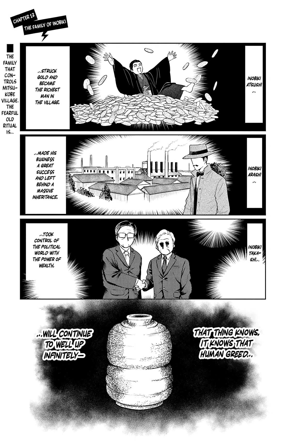 The Ghost Doesn't Show Up. Chapter 13 page 1 - Chapter 13: The Family Of Inobiki