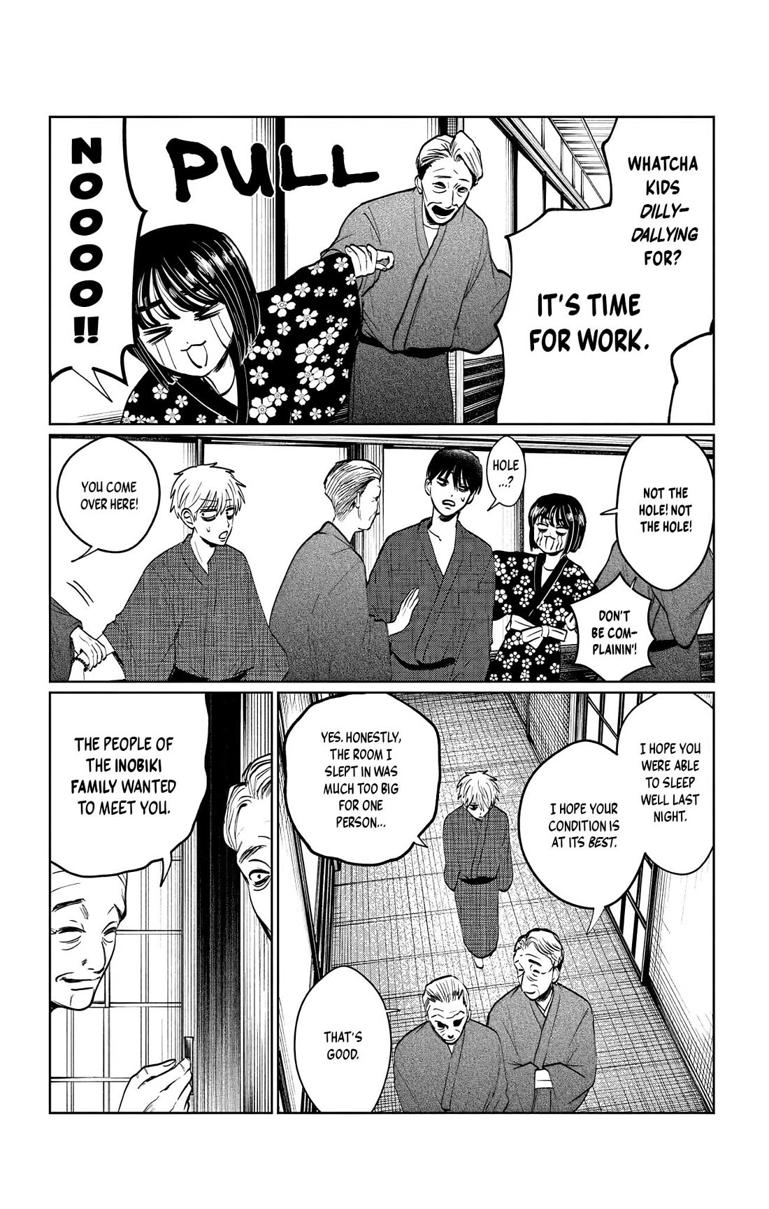 The Ghost Doesn't Show Up. Chapter 13 page 4 - Chapter 13: The Family Of Inobiki