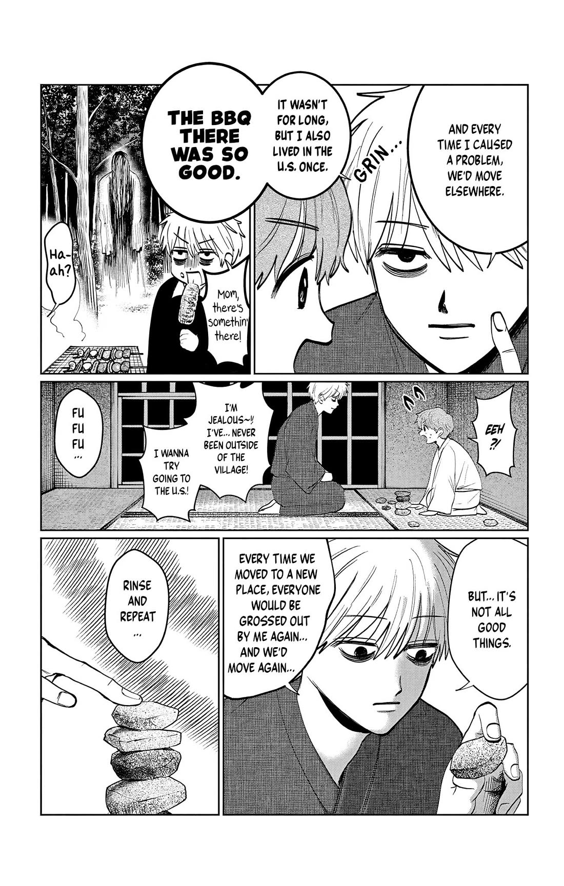 The Ghost Doesn't Show Up. Chapter 14 page 9 - Chapter 14: Sakamanbara-Sama