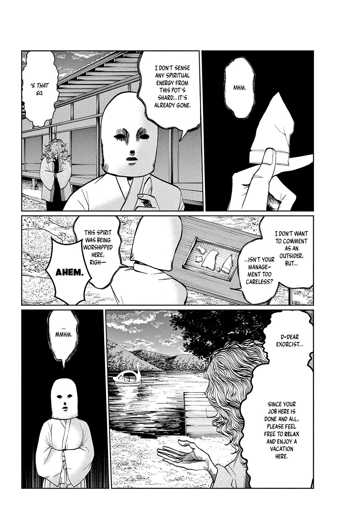 The Ghost Doesn't Show Up. Chapter 15 page 2 - Chapter 15: Hello From The Grave
