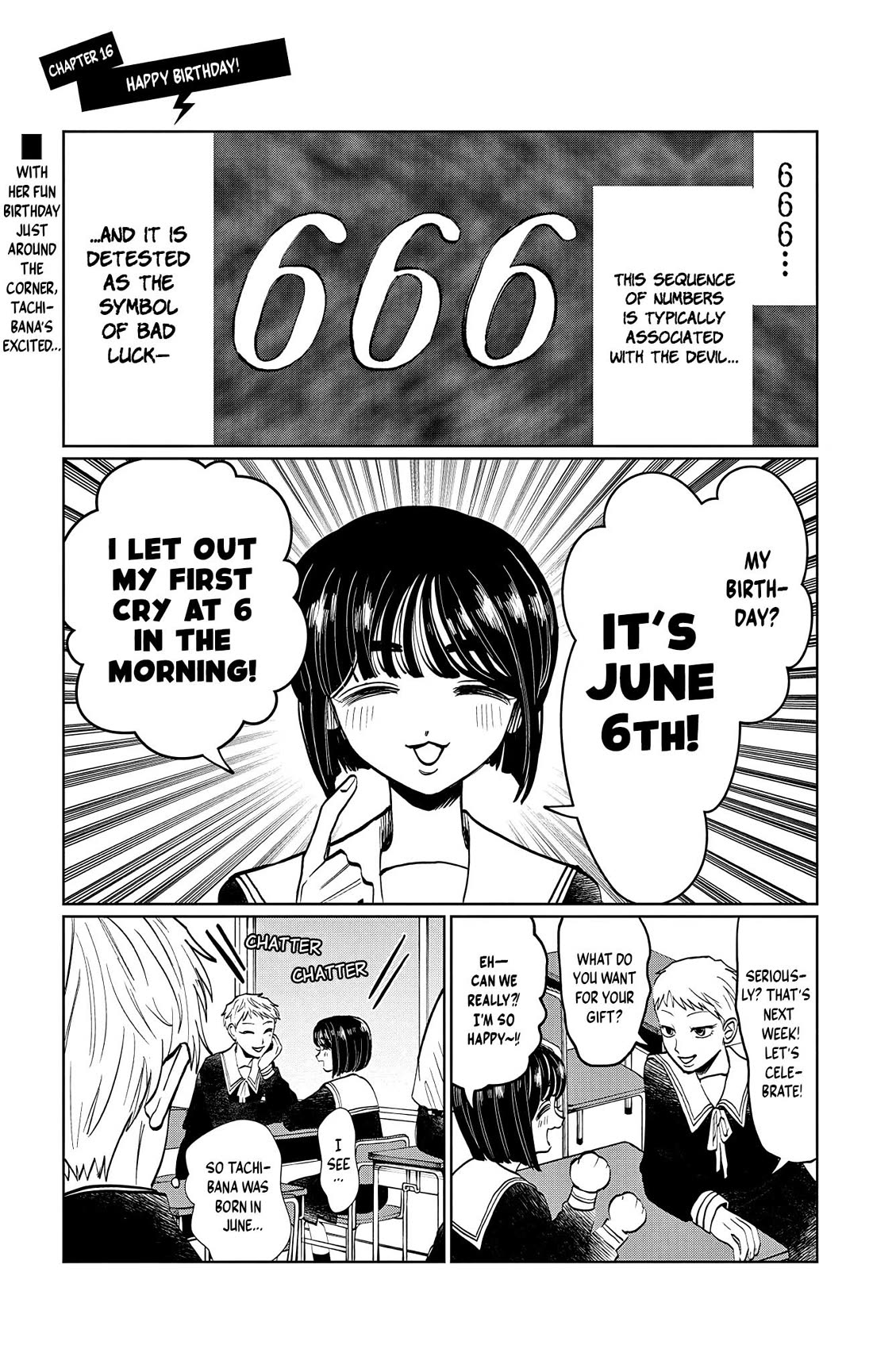 The Ghost Doesn't Show Up. Chapter 16 page 1 - Chapter 16: Happy Birthday!