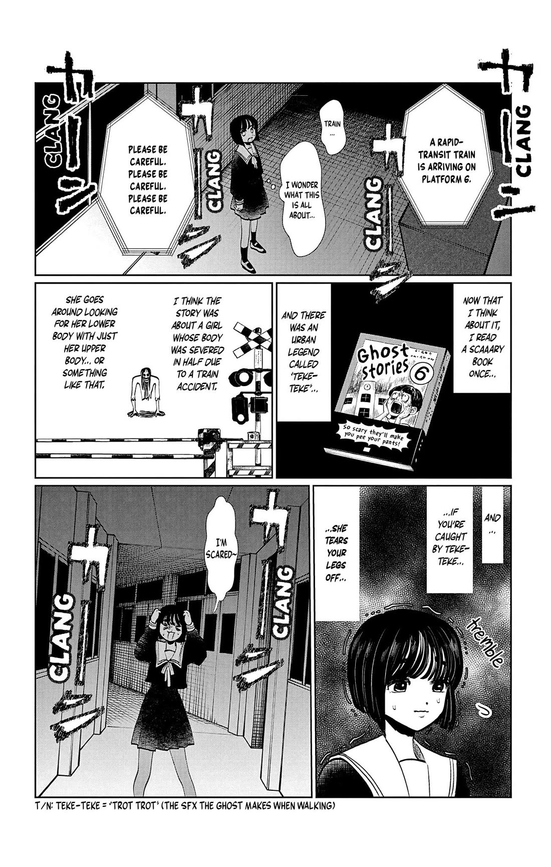 The Ghost Doesn't Show Up. Chapter 17 page 8 - Chapter 17: Teke...?