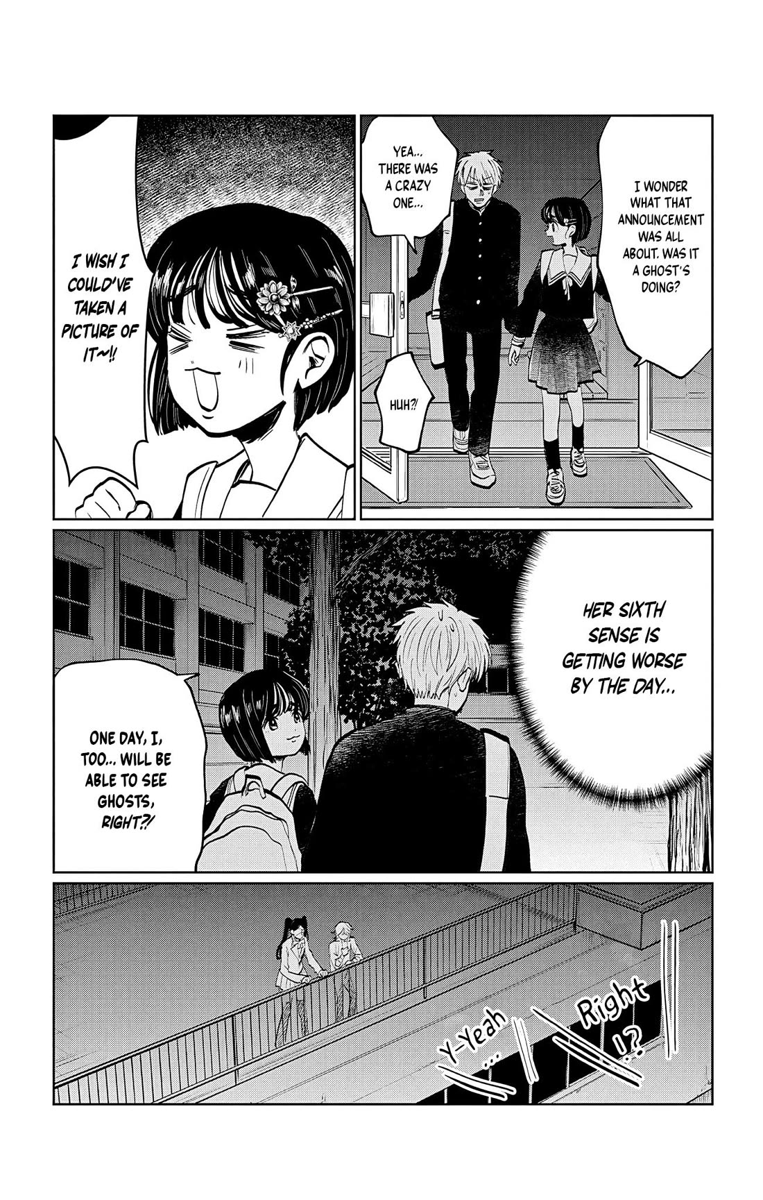 The Ghost Doesn't Show Up. Chapter 18 page 14 - Chapter 18: Sixth Sense Lv. 666