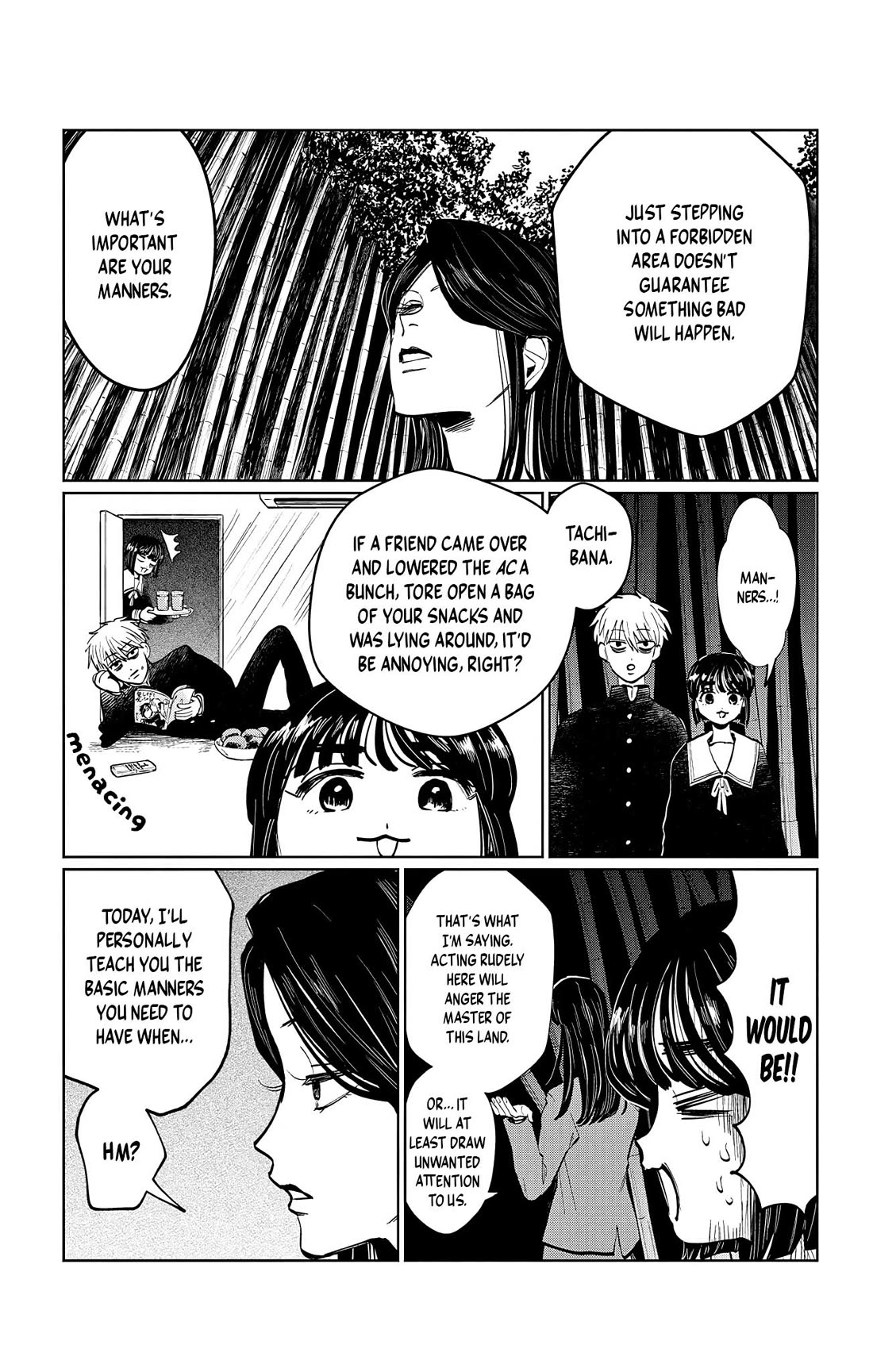 The Ghost Doesn't Show Up. Chapter 19 page 7 - Chapter 19: Walking Around A Forbidden Area (UNBELIEVABLE)