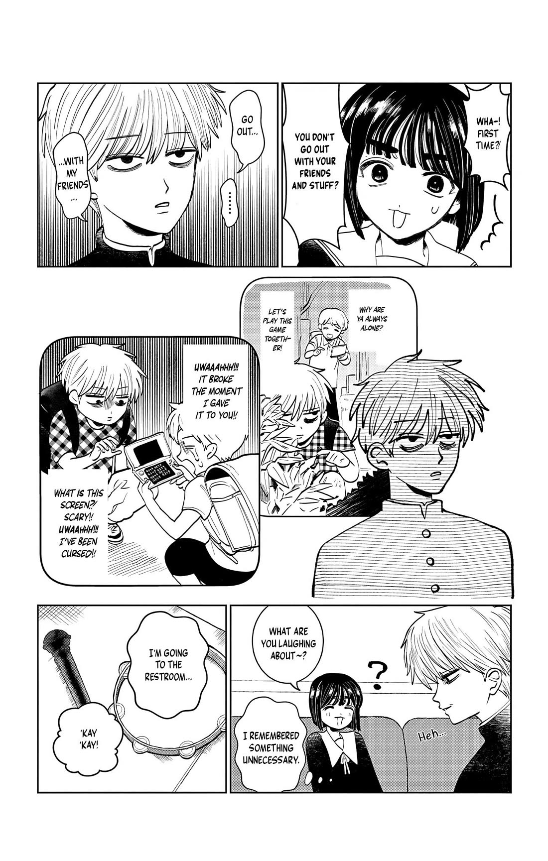 The Ghost Doesn't Show Up. Chapter 2 page 7 - Chapter 2: Two People After School