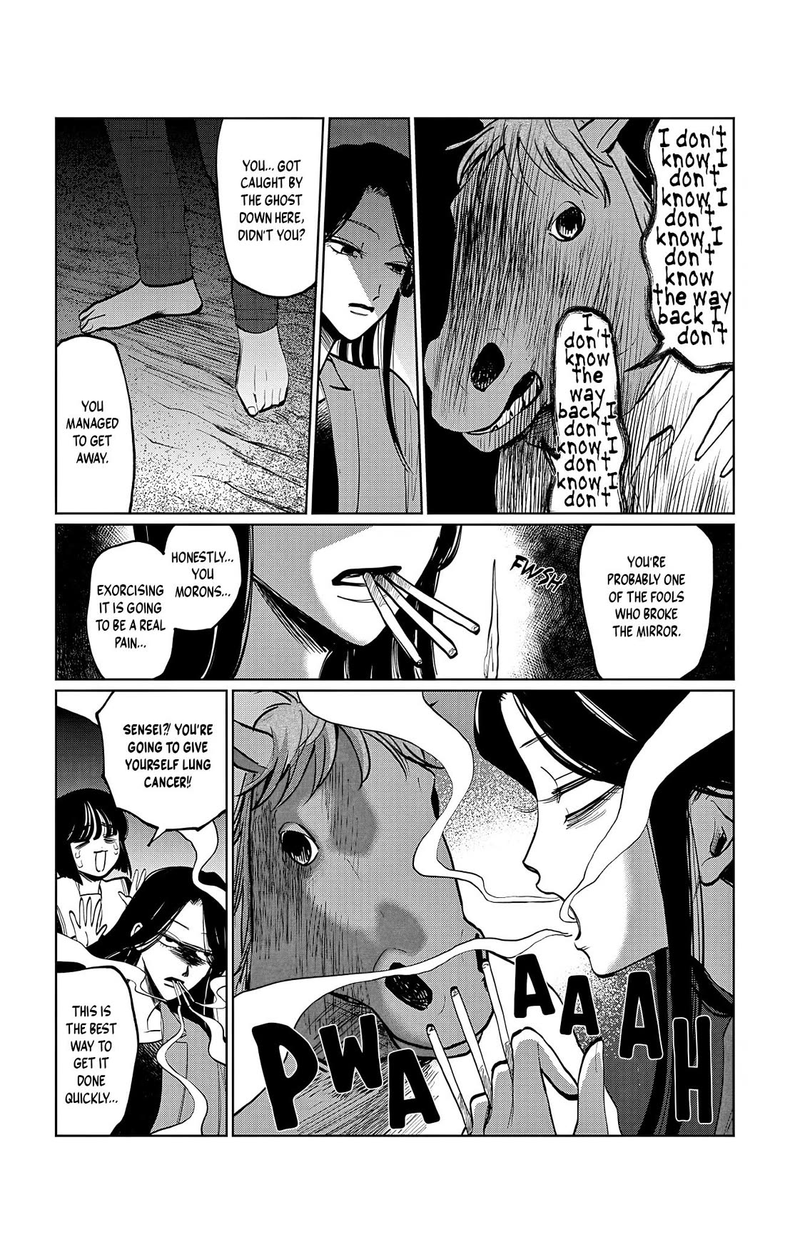 The Ghost Doesn't Show Up. Chapter 21 page 6 - Chapter 21: I Don't Know The Way Back