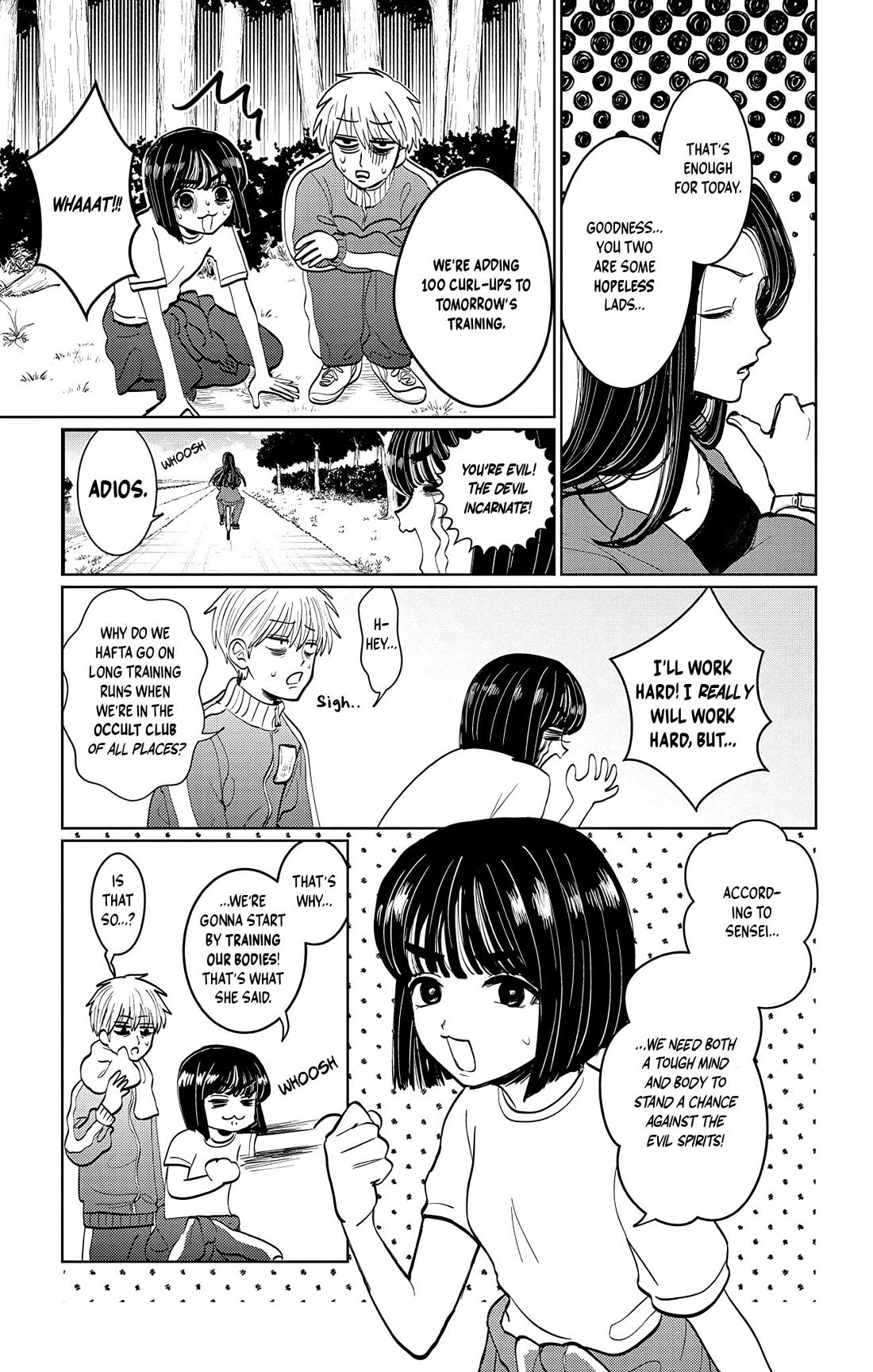 The Ghost Doesn't Show Up. Chapter 3 page 3 - Chapter 3: Close Call, Almost Dispelled